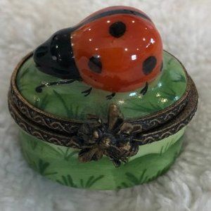 Ladybug Mini Limoges box